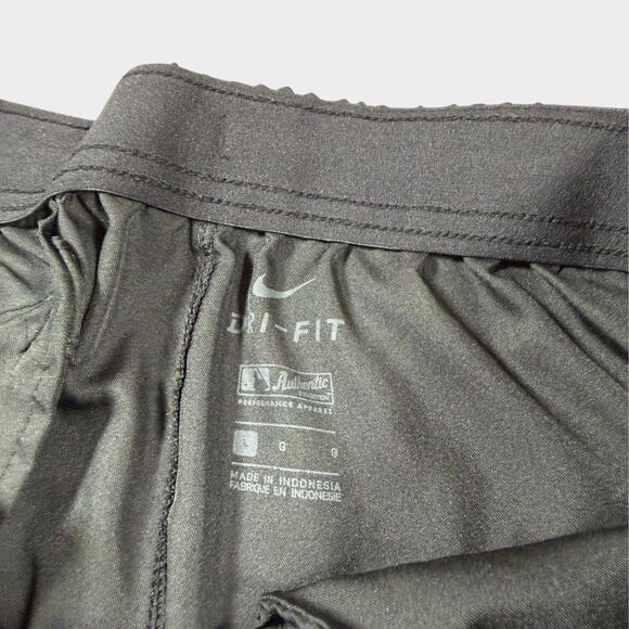 Nike Colorado Rockies Shorts Mens Large Black Purple MLB Dri-FIT Authentic Gear - Picture 4 of 7